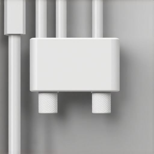 Close-up of the textured surface of the cable clip showcasing its sturdy build.