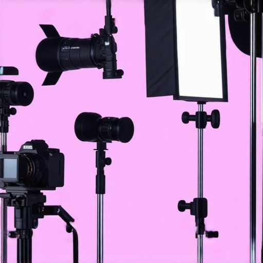 Studio gear like camera and microphone used in tough conditions