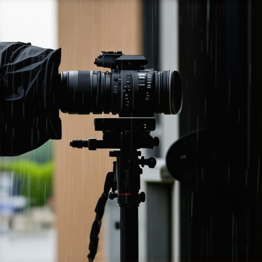 Durable Studio Gear in Challenging Conditions Outdoor shoot with weatherproof lights and cameras in rain