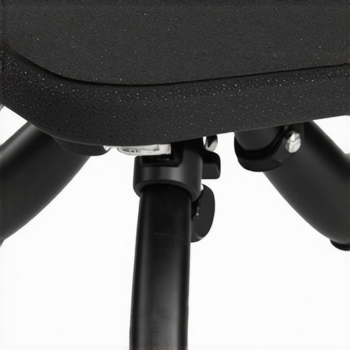 Friction Pad on Tripod A friction pad securely affixed to a tripod base, highlighting textured rubber and metal clamp.