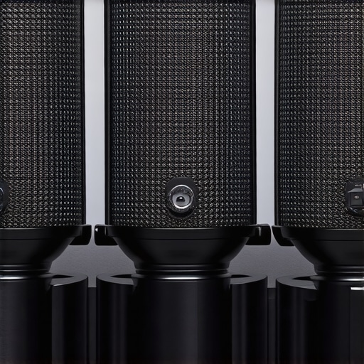 Graphene Mic Blocks Studio Reverb Design Close-up view of the Graphene Mic Blocks Studio Reverb highlighting its sleek build and textured surface