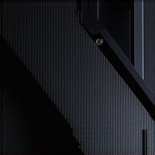 Graphene Rig Material and Design Detailed view of Graphene Rig's textured composite surface with mounting points