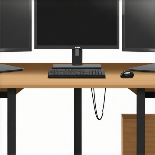 How to Build a Custom Desk for 3 Monitors