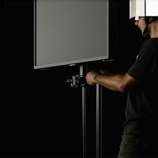 How to Mount a 32-Inch Monitor to a C-Stand Safely