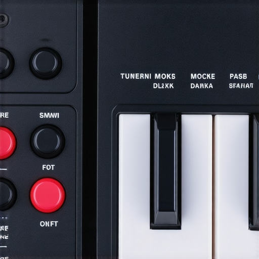 Close-up of buttons and knobs on a MIDI controller highlighting build and responsiveness