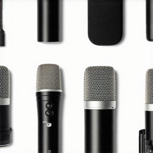 Comparison chart of microphone features and prices