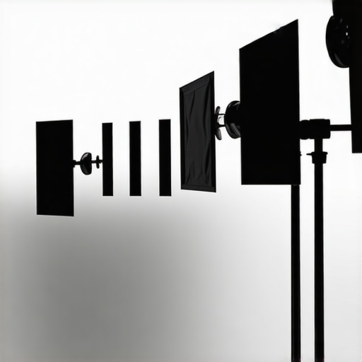 Nano-Panels in Action Studio image showing Nano-Panels mounted over lights for diffused soft lighting.