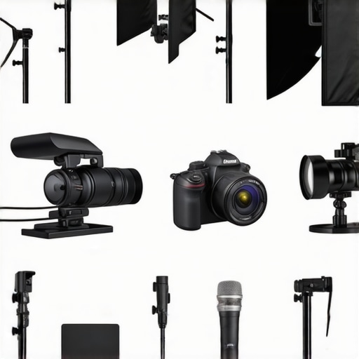 Various creator gear subjected to challenging environments and intense use