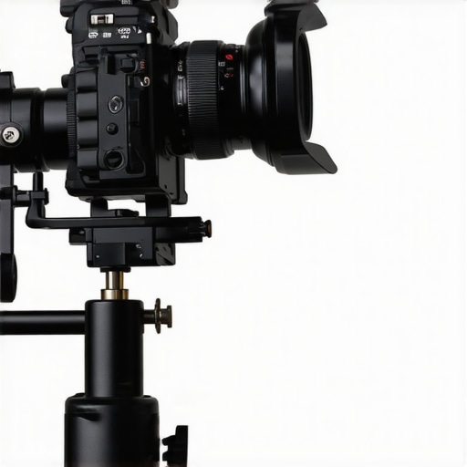Studio Equipment Comparison Studio gear with camera, lighting, and microphone for comparison