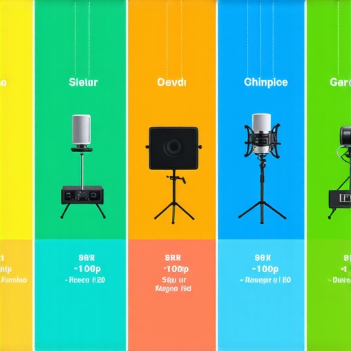 Comparison of studio gear brands highlighting features and costs