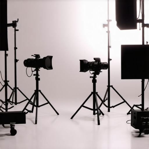 Studio gear being tested under high-stress conditions in a lab setting