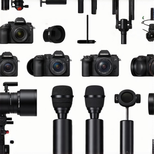 Studio Gear Comparison Chart Visual comparison of top creator gear options including cameras, microphones, and lighting