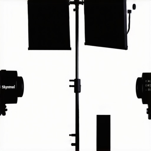 Side-by-side comparison of plasma tube and ARRI SkyPanel in a studio setting.