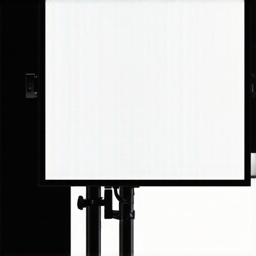 High-quality studio lighting with adjustable color temperature and professional build