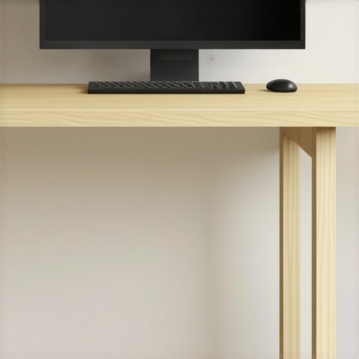 The Cheap Plywood Trick for Mounting Gear on Thin IKEA Desks