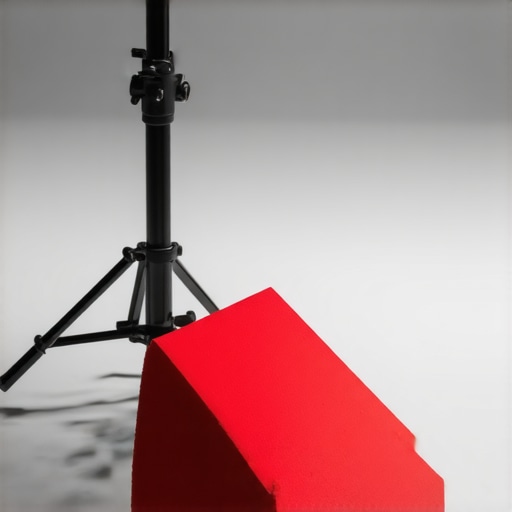 This $10 Rubber Wedge Keeps Your Lighting Stand from Sliding