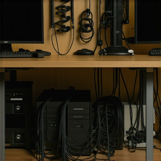 This $14 Cable Organizer Clears Your Studio Floor Instantly