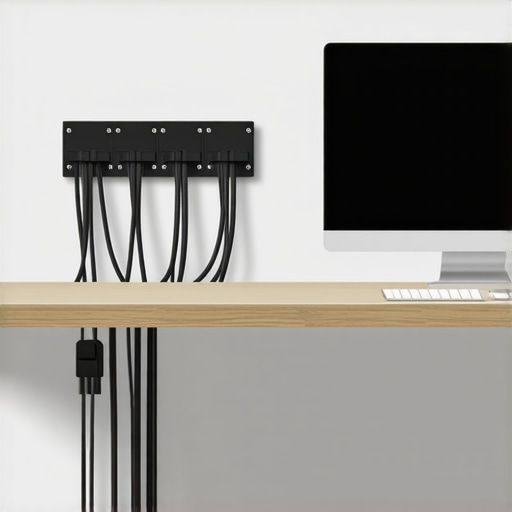 This $15 Wall Mount Cleared My Desk Cables