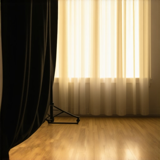 This $22 Black Scrim Kills Unwanted Window Light Instantly