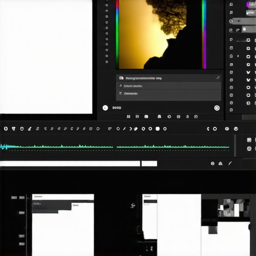 Screenshot of a video editing software analyzing and adjusting white balance for footage.