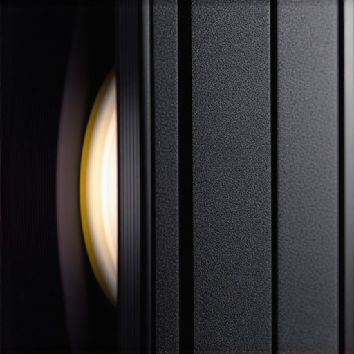 Detailed view of the glass and metal construction of a budget prime lens