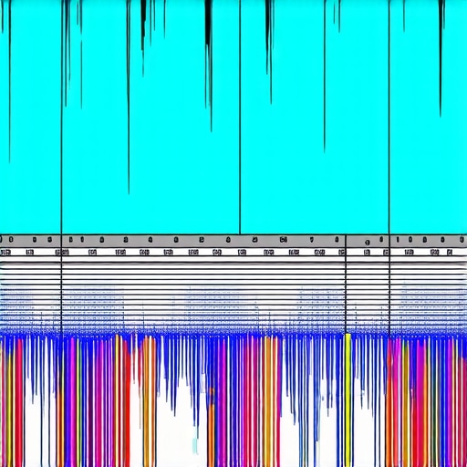 Audio Waveform Comparison: Treated vs Untreated Room A visual comparison showing the difference in audio clarity and noise floor after adding heavy moving blankets to a rental studio.