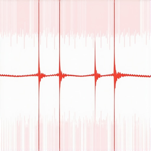 Audio waveform analysis showing noise floor and clipping DAW waveform showing the impact of low headroom and high noise floor on audio quality.
