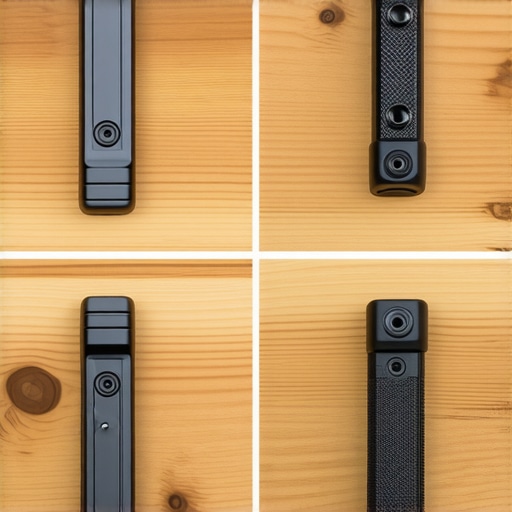 Comparison between budget and premium NATO top handles