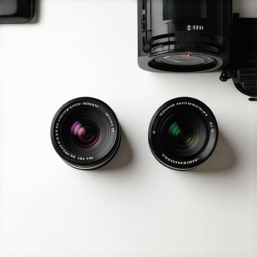 Budget vs Professional Lens Comparison A high-quality comparison between entry-level and professional camera lenses for video creators.