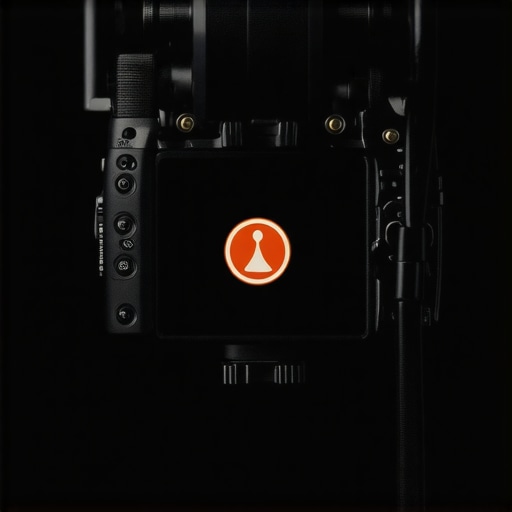 Camera Sensor Overheating Warning During Video Recording Detailed view of a camera screen displaying a high-temperature warning icon while filming.