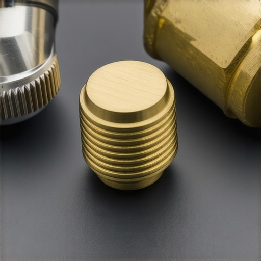Visual comparison between stainless steel, brass, and cheap aluminum screw adapters for studio gear.