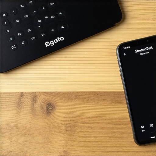 DIY Smartphone Controller vs Elgato Stream Deck Comparison between a smartphone used as a macro pad and a dedicated Elgato Stream Deck hardware.