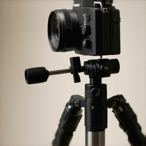 DIY Vertical Camera Rig Performance Test A homemade vertical camera rig showing multiple mounting points for accessories and a stable structural design.