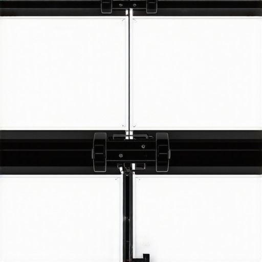 Close up of Godox ES45 metal heat sink and mounting hardware