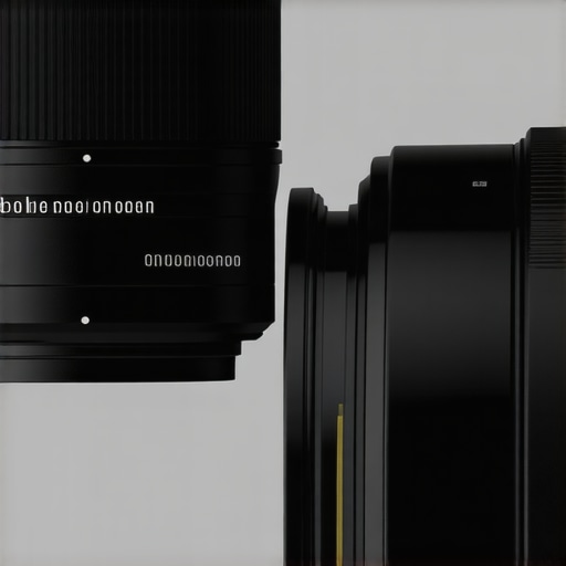 A comparison showing the residue left by tape versus the clean installation of a silicon lens band on a camera lens.
