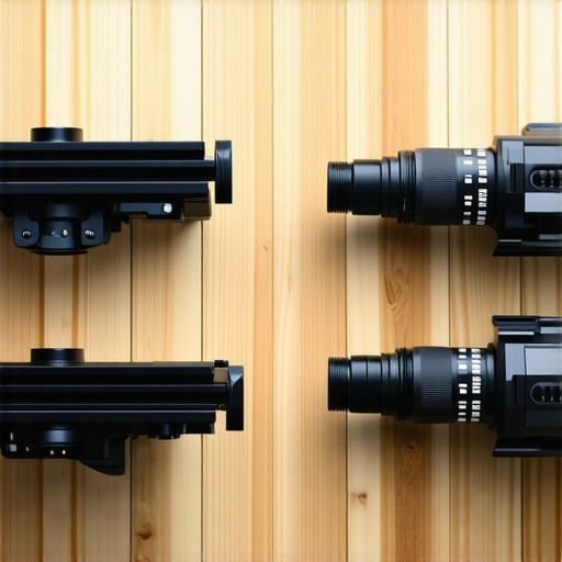 Side-by-side comparison of a budget gimbal offset plate and a premium SmallRig plate.
