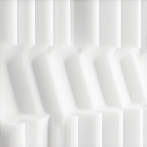 Close-up view of professional studio acoustic foam showing density and texture for sound absorption.