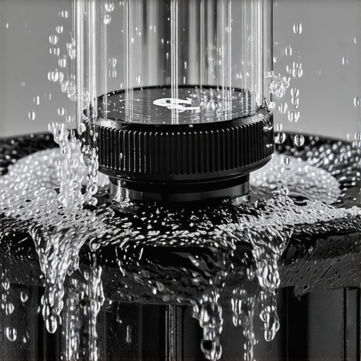 High-Durable Water Fillable Studio Weight Detail Close up of a professional water-fillable weight for light stands showing material texture.