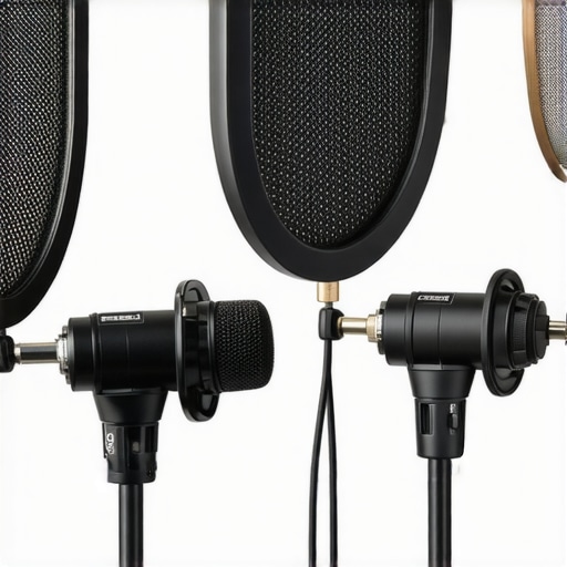 A comparison of nylon and metal pop filters for studio microphones