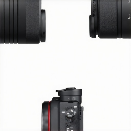Comparison between a expensive hinged thumb grip and a budget aluminum thumb grip on a mirrorless camera.
