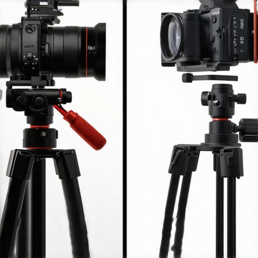 Professional Camera Cage vs. DIY Vertical Rig Comparison A comparison between a high-end commercial camera cage and a homemade vertical mounting solution for creators.