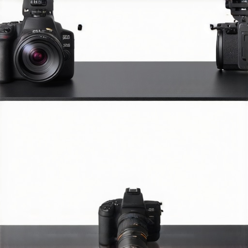 A comparative view of a creator rig sitting on a professional mat versus a low-quality household liner.