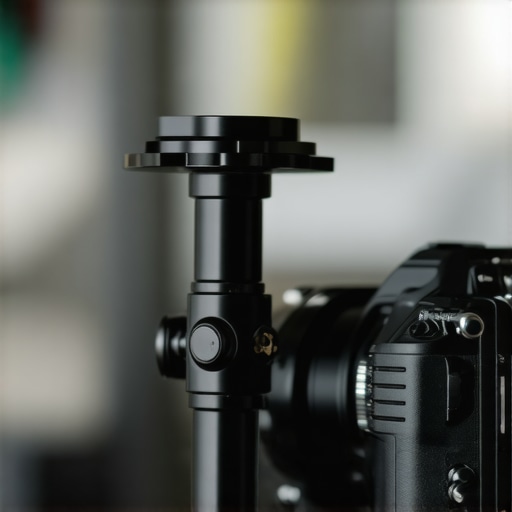 Articulating friction arm mounted on a camera cage for audio receiver support