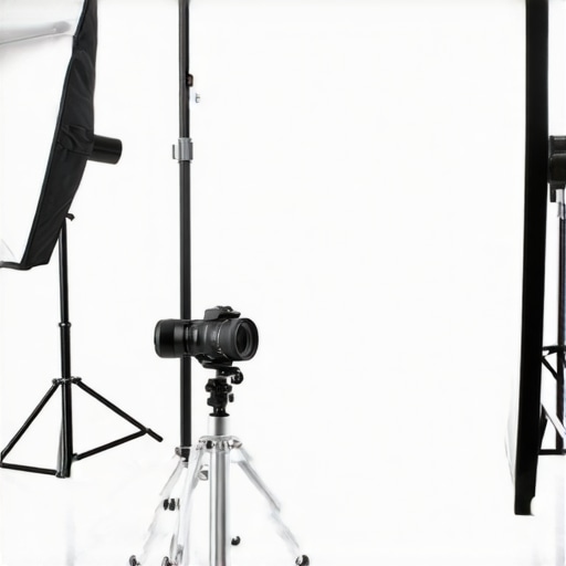 Real-world studio setup for the Neewer photo tent A demonstration of a light cube tent being used with external studio lamps for professional product photography.