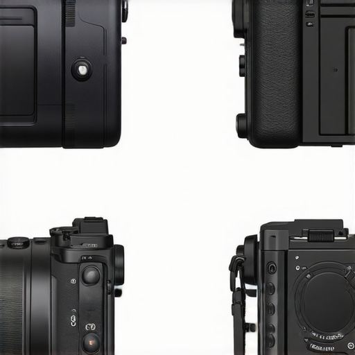Comparison between a flexible silicone camera skin and a rigid metal camera cage for protection.