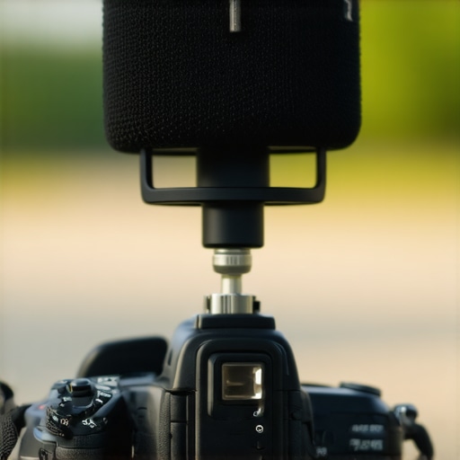 Close-up of the gain and low-cut switches on a Takstar SGC-598 shotgun microphone.
