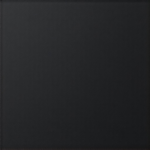 Close-up of warped black foam board in a studio setting