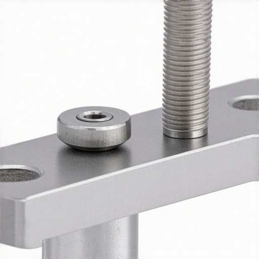Tightening a camera plate with a metal coin key Close up of a metal camera tool tightening a tripod screw